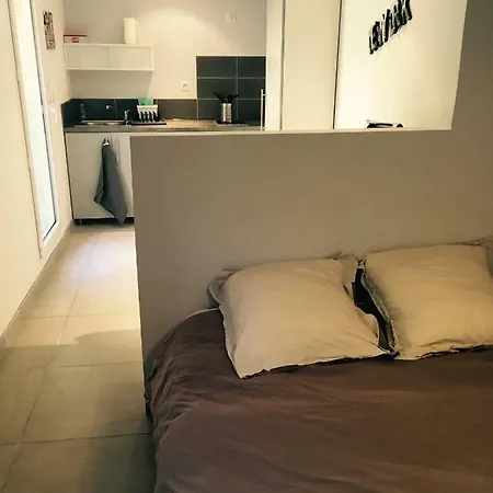 아파트 Studio Avec Piscine 벙다르그
